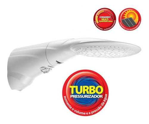 Ducha Advanced Multitemperaturas Turbo 7500w 220v Lorenzetti