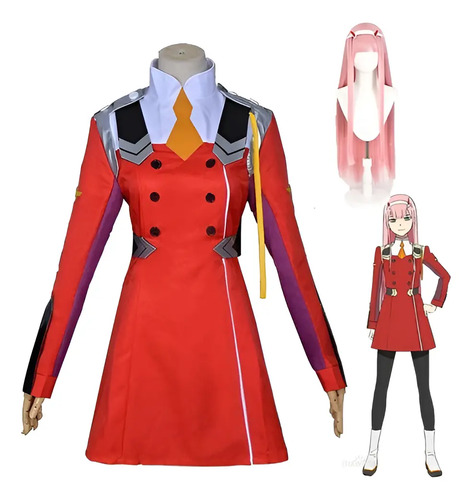 Traje Con Peluca Darling Los Dos Cero Franxx En Cosplay De