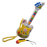 Guitarra Microfono Musical Bebes Animales Juguete Niños