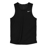 Camiseta Esqueleto Nike Dri-fit Miler Tank-negro