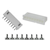 Conector Jst Xh2.54 8pines Macho+hembra+pines  X 2pares