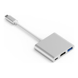 Weetotung Usb Tipo C A Hdmi 4k + Usb 3.0 Estndar + Puerto De