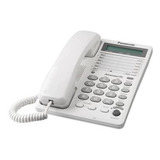 Panasonic Telefono Alambrico Con Lcd Altavoz Blanco(kx-ts10