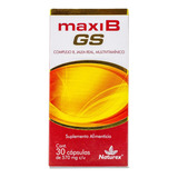 Maxi B Gs Naturex (complejo B, Multivitaminico) C/30 Caps 