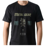 Camiseta Camisa Geek Computador Msx Game Jogo Metal Gear 1