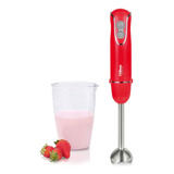 Minipimer Mixer Liliana Ah102r Rainbow Mix Con Vaso