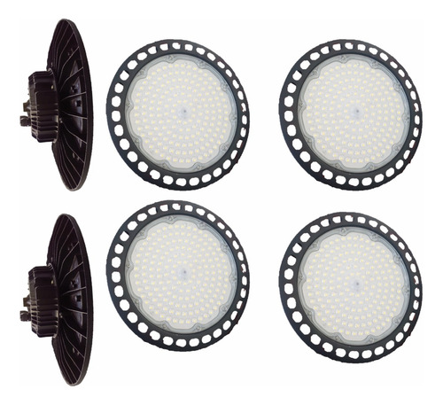 Lampara Ufo Campana Led Industrial 200w Paquete 4 Piezas