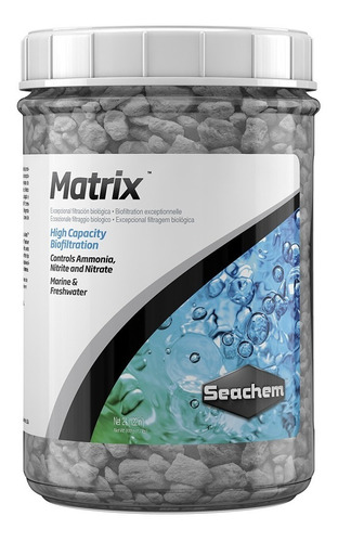 Matrix 2 Litros Seachem Acuario Peces Filtro