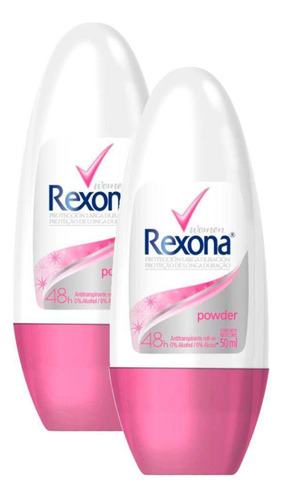 Desodorante Rexona Powderdry Feminino Rollon Antitranspira