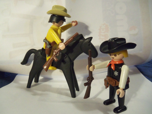 Playmobil Set Cowboy Geobra 1974 Art 3581