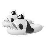 Pantuflas Distintivas De Tiburón Panda Para Hombre Y Mujer