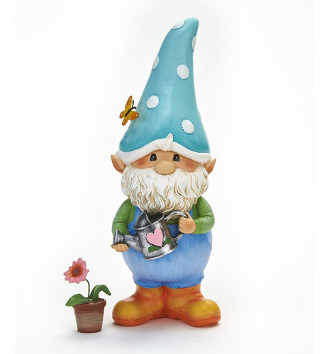 Gnorm The Garden Gnome Estatua Decorativa Césped Macet...