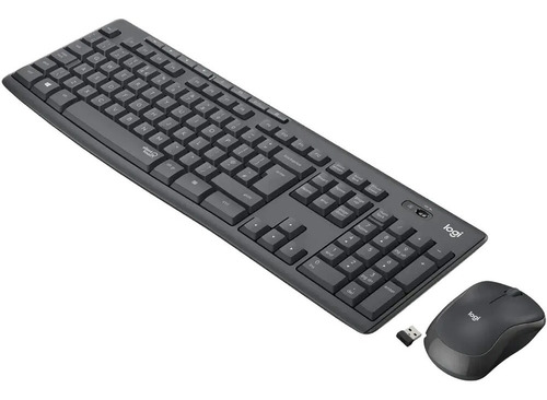 Combo Teclado Mouse Inalambrico Logitech Mk295 Usb Cta Fs