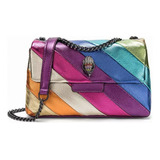 Bolso De Hombro Kurt Geiger Eagle Head Vintage Rainbow, Tall