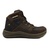 Bota Caribu Casual Trabajo Para Hombre Piel Todo Terreno 331