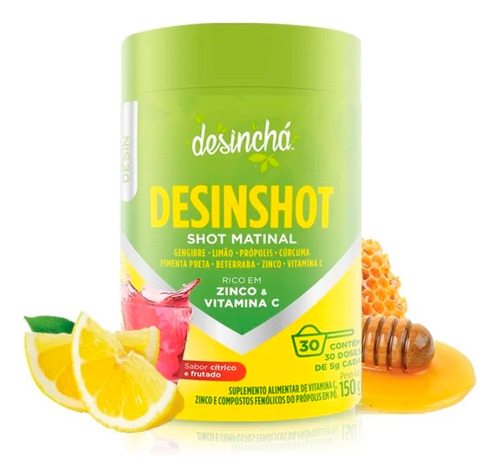 Desinshot Lata 150g 100% Original - 30 Doses - Desinchá