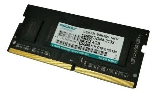 Memoria Note Kingmax 4gb Ddr4 2133mhz 17000 Sodimm +garantia