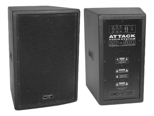  2 Caixas Acústicas Ativas Attack Mp500 (par)