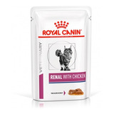 Alimento Humedo Gato Royal Canin Renal Chicken Pouch 85gr Np