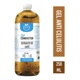 Gel Conductor Extracto De Café Anticelulitis Sane 250 Ml