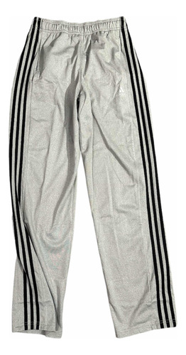 Pantalón Deportivo Hombre Talle S adidas Frisado Color Gris