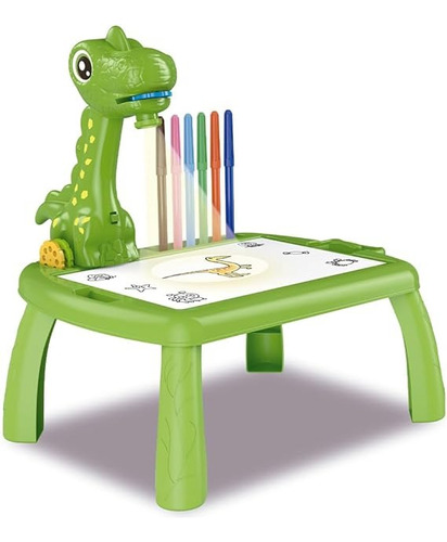 Mesa Projetora Dinossauro Colorir Desenhar Infantil Criativa