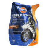 Aceite Gulf Pride 4t Special Mineral 20w-50 1 Litro