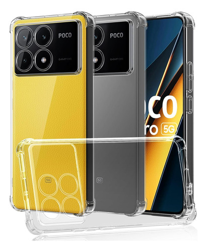 Case Funda Transparente Silicona Para Xiaomi Poco X6 Pro 5g