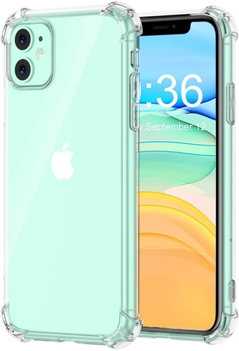 Carcasa Compatible Con Celular iPhone 11 Esquinas Reforzadas