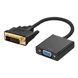 Adaptador Conversor Dvi Macho Para Vga Fêmea 1080 P