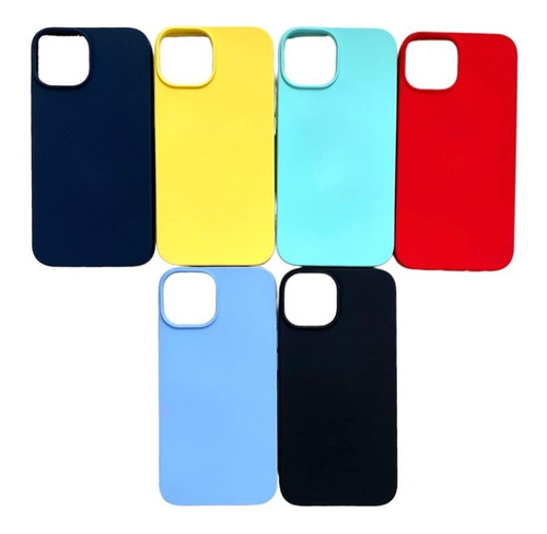 Funda Silicona Silicone Case Para iPhone 14 Plus Pro Max 