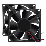 2 Ventiladores De 3.150 in X 3.150 in X 0.984 in De Doble Ro