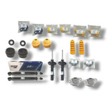 Kit 4 Amortiguadores Boge Con Bases Vw Golf Jetta A4 Clasico