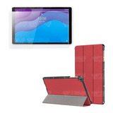 Combo Vidrio Templado Y Estuche Para Lenovo M10 Hd Tb-x306