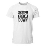 Camiseta Camisa Estampa Banda Rock System Of A Down Musica