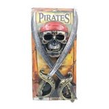 Set Piratas Con Mascara Y Espadas Para Niños Juguetes