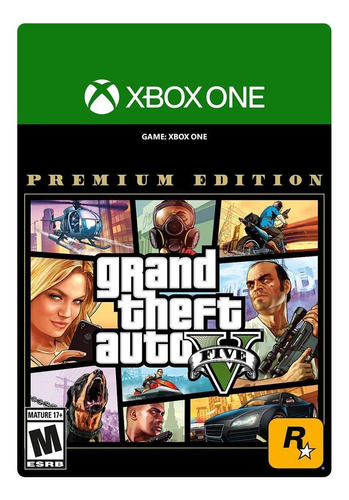 Grand Theft Auto V Xbox One Mídia Digital 25 Digítos