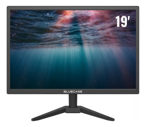 Monitor 19 Preto Led Bm19k4hvw Bluecase - 75hz / Hdmi / Vga