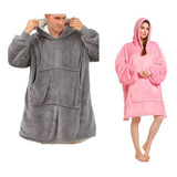 X2 Manta Pijama Termico Polar Poleron Bata Frazada Polerones