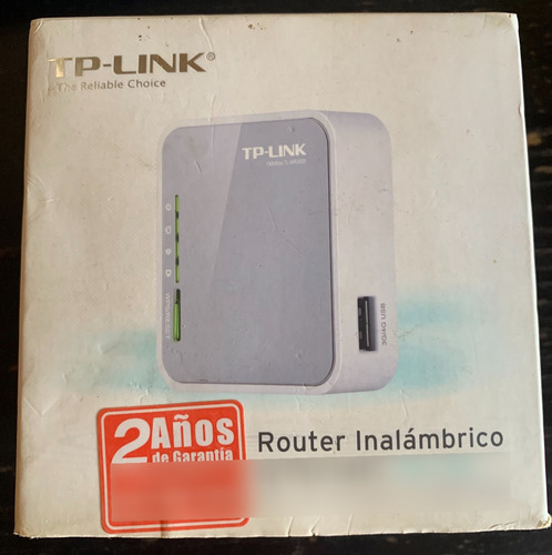 Mini Router Inalambrico Tp-link Tl-mr3020 3g 4g