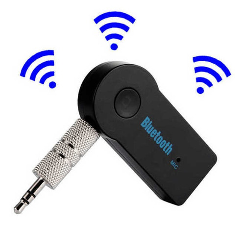 Receptor Bluetooth Recargable Usb A Plug 3,5 Mm Manos Libres