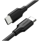 Cable De Datos Ugreen Macho Usb-c 2.0 De 480 Mb, Máximo 3 A 0,5 M, Negro