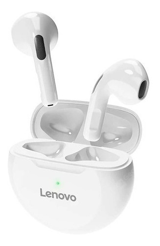 Auricular Bluetooth Lenovo Ht38 Inalámbrico Tws Blanco