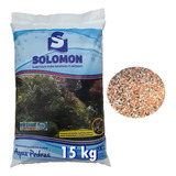 Substrato Fértil Solomon 15 Kg Natural Para Aquario Plantado