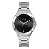 Reloj Para Hombre Marca Guess Original Scope Color Plata