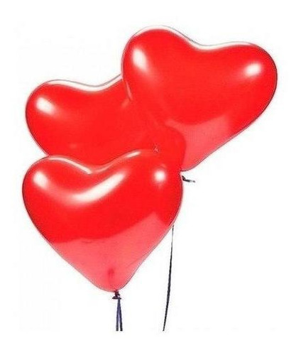 Globo Corazón X 6 Día De Los Enamorados Cotillón Activarte