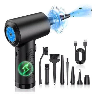 Plumero Aire Comprimido Eléctrico LENSNE Motor 51000 RPM Batería 6000 mAh | Envío gratis