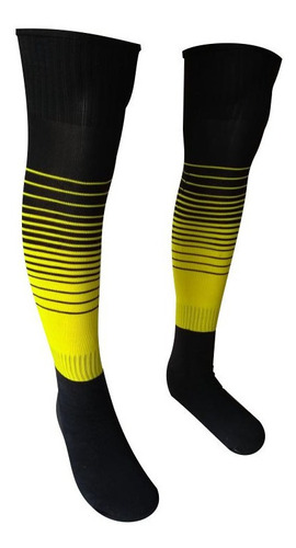 Meião Futebol Degradê Adulto 37-43 Kit 20 Pares + Brinde