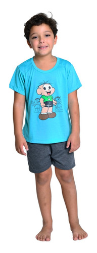 Pijama Infantil Menino Kids Personagens Curto Verão Premium 