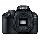  Canon Eos 4000d Dslr Color  Negro